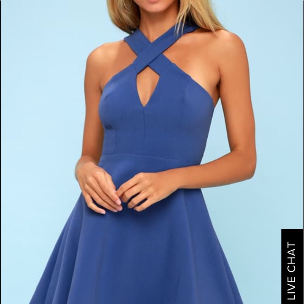 Blue Lulu’s cross dress
